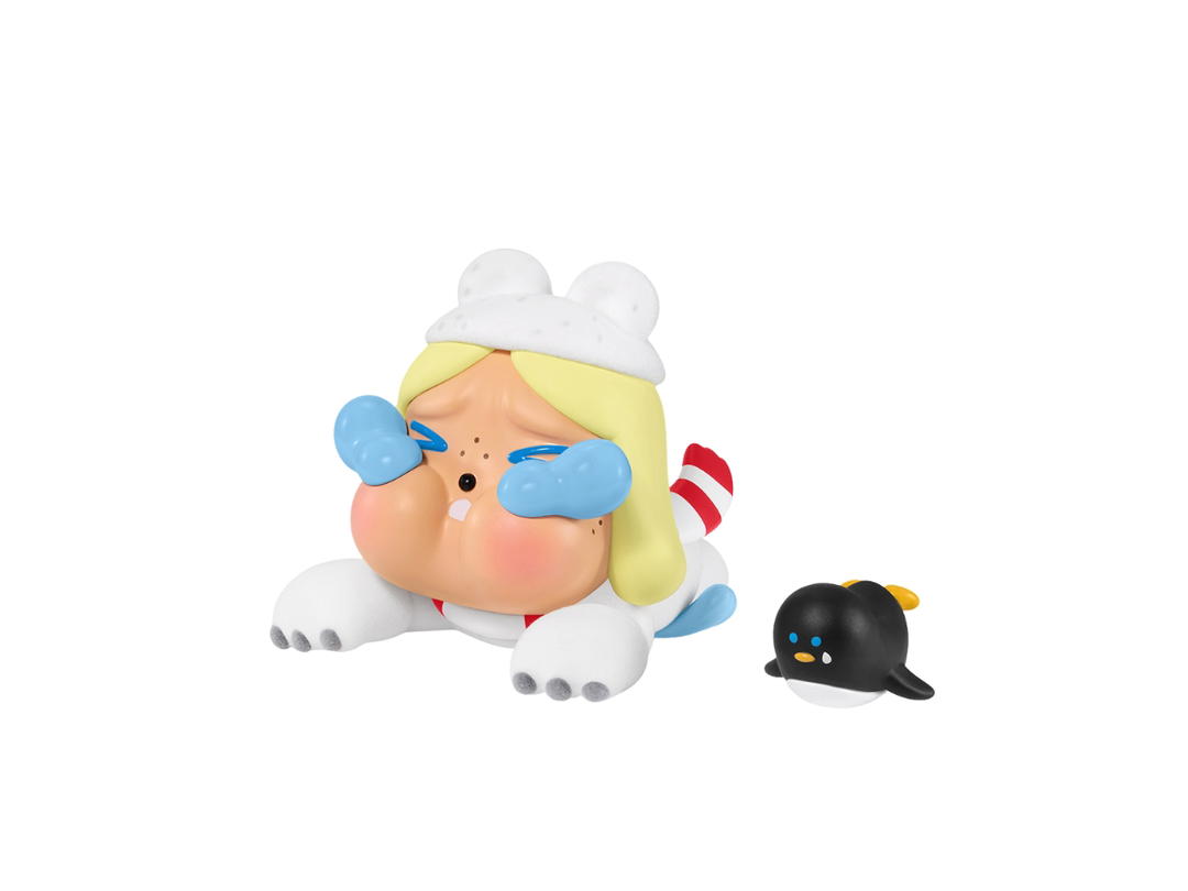 Pop Mart (เช็คการ์ด) Pop Mart A Lonely Lost Polar Bear (Crybaby Lonely Christmas)