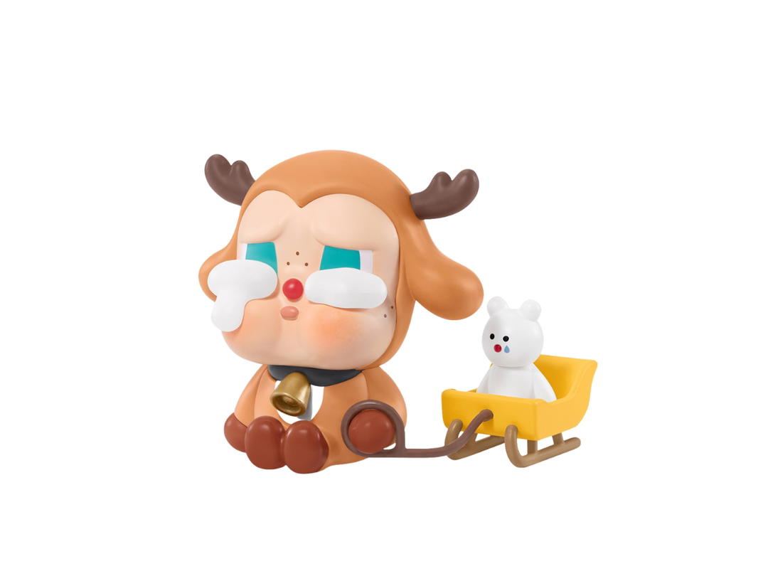 Pop Mart (เช็คการ์ด) Pop Mart A Lonely Red-Nosed Reindeer (Crybaby Lonely Christmas)
