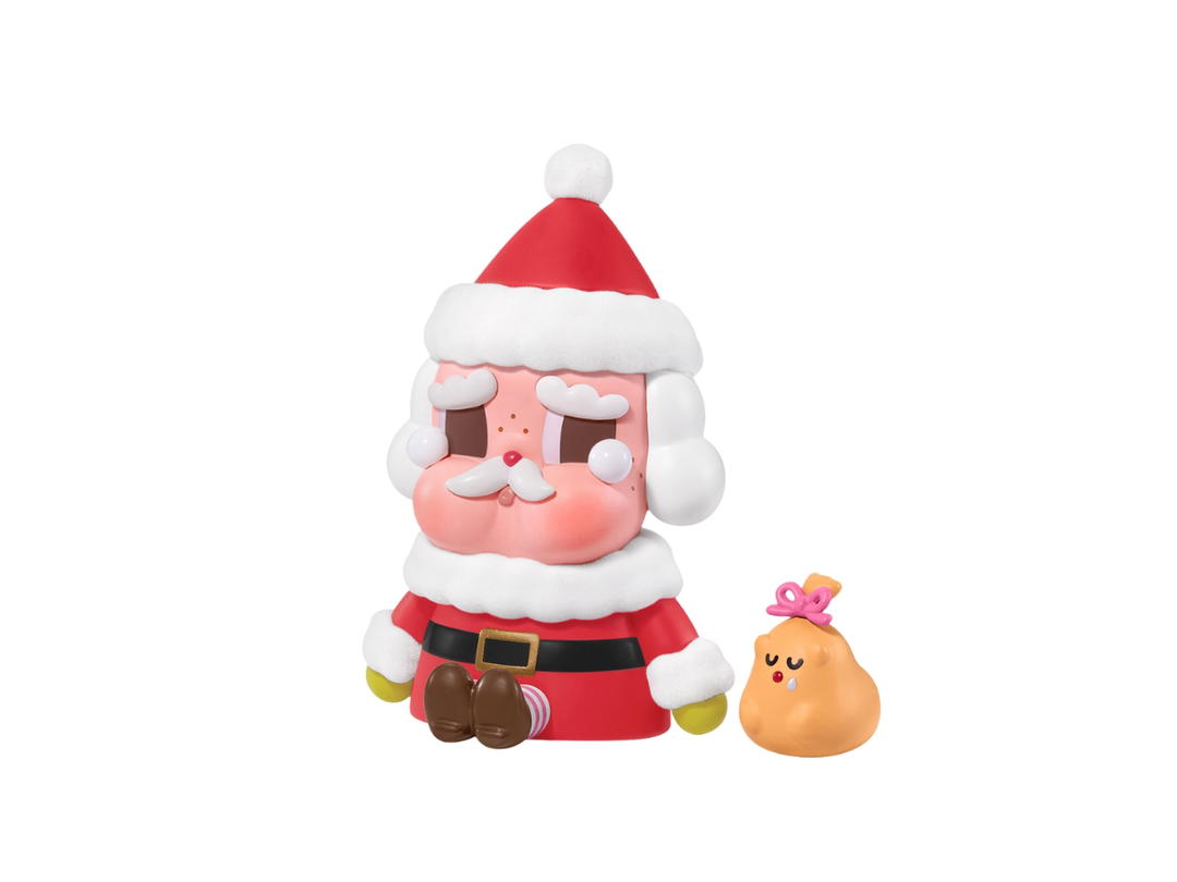 Pop Mart (เช็คการ์ด) Pop Mart A Lonely Uncle Santa (Crybaby Lonely Christmas)