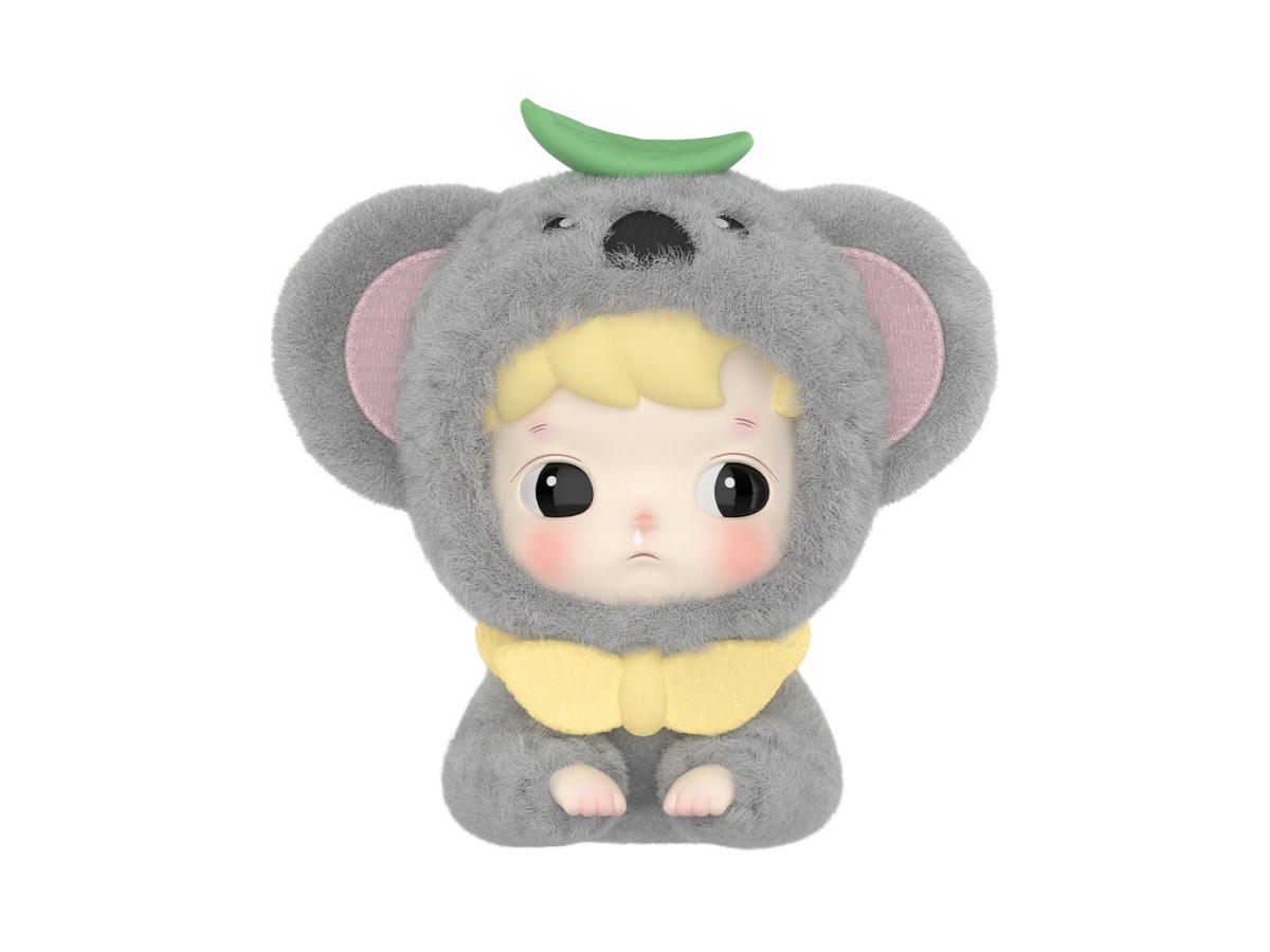 Pop Mart (เช็คการ์ด) Pop Mart Adorkable Koala (HACIPUPU Snuggle With You Series Figures)