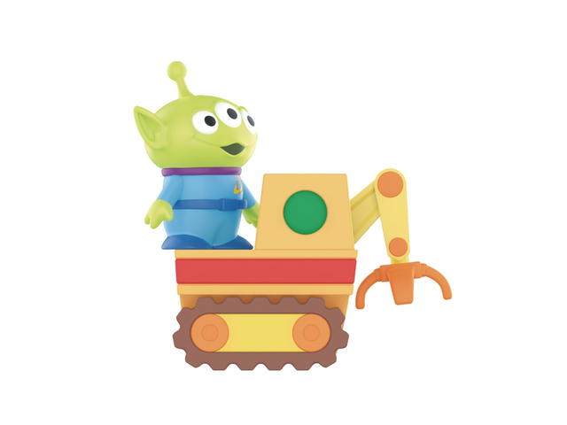 Pop Mart (เช็คการ์ด) Pop Mart Alien With Crane Disney/Pixar Toy Story Sunnyside Adventures Series Blind Box - view 1
