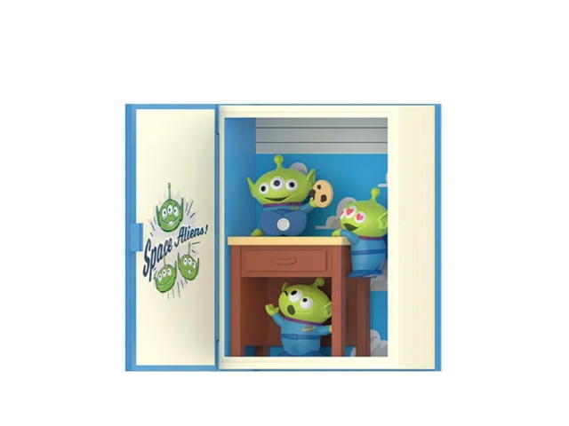 Pop Mart (เช็คการ์ด) Pop Mart Aliens Eat Cookies (Toy Story: Andy's Room Series Scene Sets) - view 1