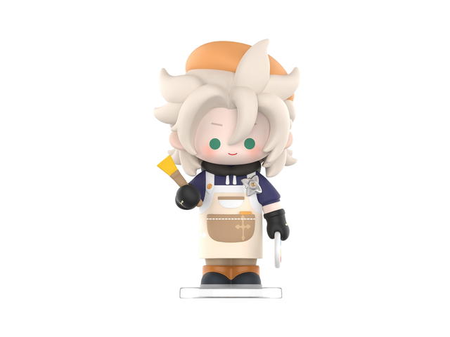 Pop Mart (เช็คการ์ด) Pop Mart Artist Albedo (Genshin Impact Dress-Up Dreams Themed Chibi Series Figures) - view 1