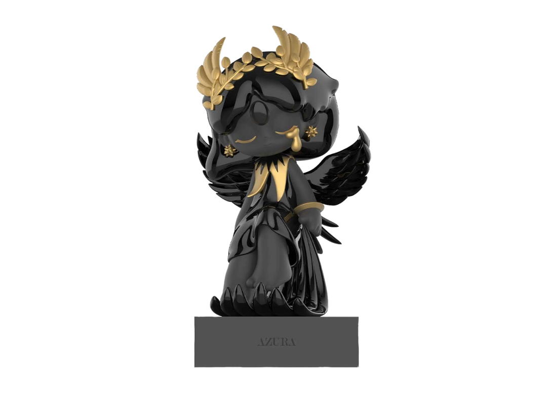 Pop Mart (เช็คการ์ด) Pop Mart Azura Dark Soul Figurine