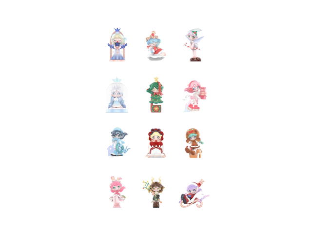 Pop Mart Pop Mart Azura Warm Christmas Series Figures Whole Set - view 2