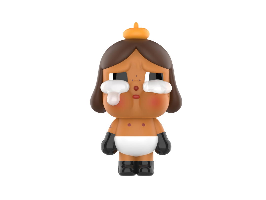 Pop Mart (เช็คการ์ด) Pop Mart BABY BROWN (CRYBABY Crying Again Series Figures)