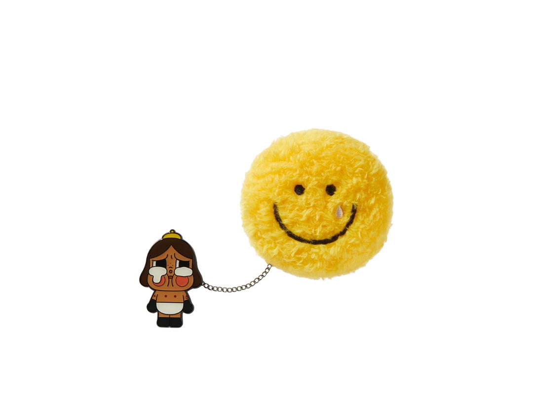 Pop Mart (เช็คการ์ด) Pop Mart Baby Brown (Crybaby Crying Again Series-Plush Badge)
