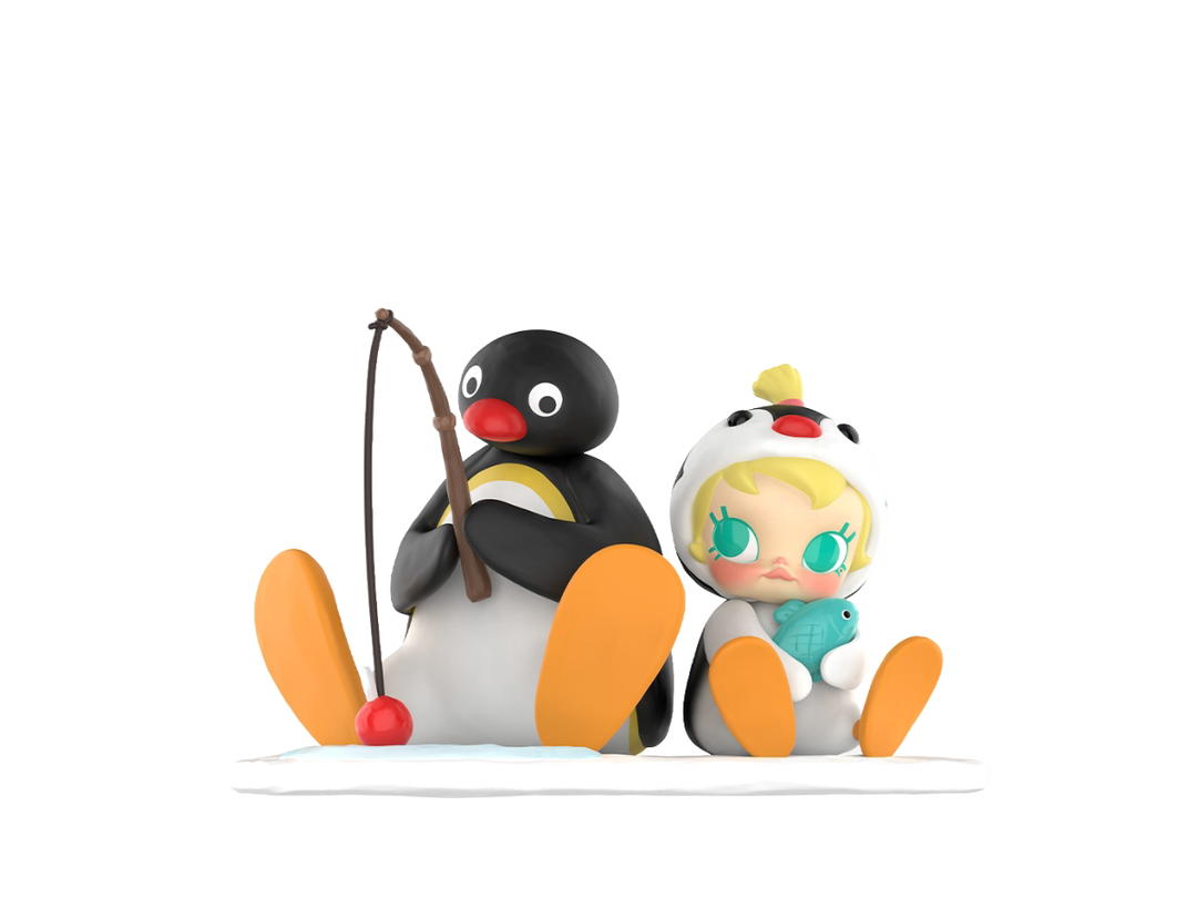 Pop Mart Pop Mart Baby Molly × PINGU Fishing Time Figure