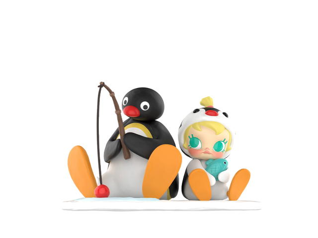 Pop Mart Pop Mart Baby Molly × PINGU Fishing Time Figure - view 1