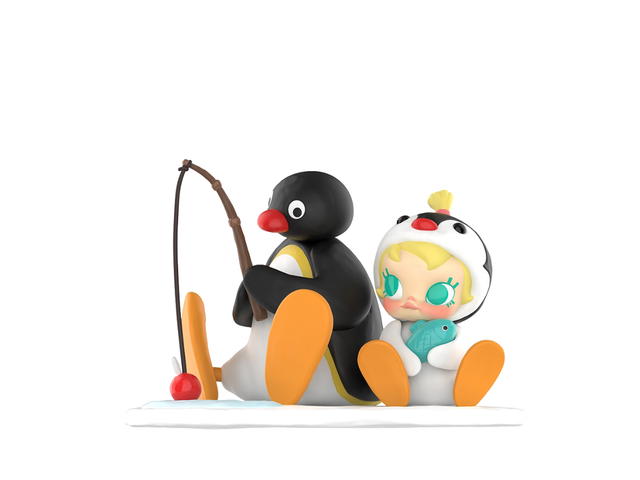 Pop Mart Pop Mart Baby Molly × PINGU Fishing Time Figure - view 2