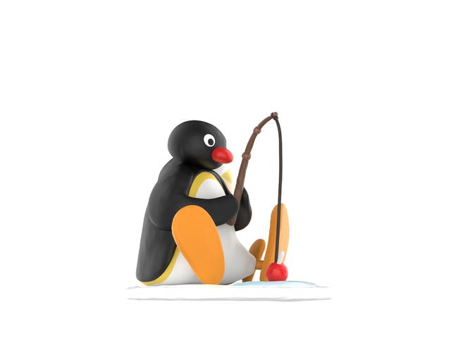 Pop Mart Pop Mart Baby Molly × PINGU Fishing Time Figure - view 4