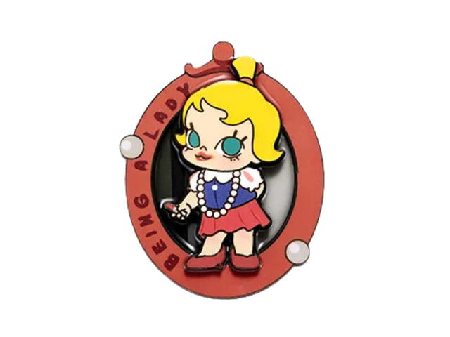 Pop Mart (เช็คการ์ด) Pop Mart Baby Molly When I was Three! Being A Lady (Series-Fridge Magnet Blind Box) - view 1