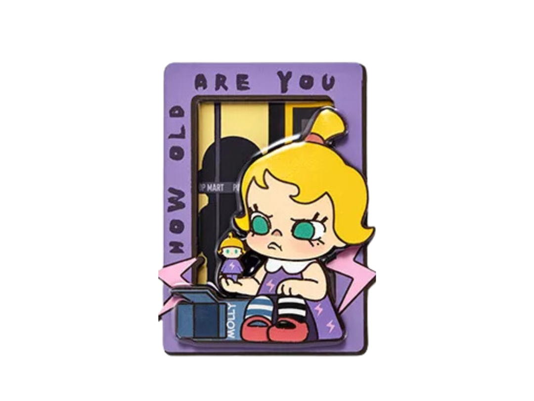 Pop Mart (เช็คการ์ด) Pop Mart Baby Molly When I was Three! How Old Are You (Series-Fridge Magnet Blind Box)