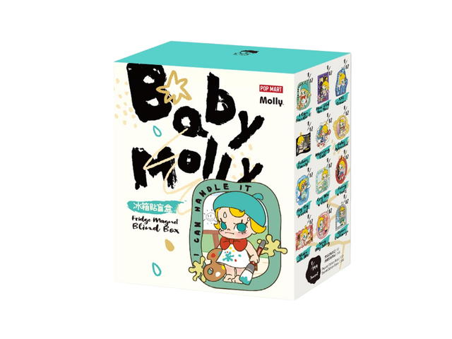 Pop Mart (เช็คการ์ด) Pop Mart Baby Molly When I was Three! How Old Are You (Series-Fridge Magnet Blind Box) - view 2