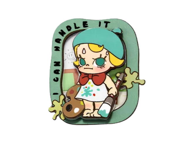 Pop Mart (เช็คการ์ด) Pop Mart Baby Molly When I was Three! I Can Handle It (Series-Fridge Magnet Blind Box) - view 1