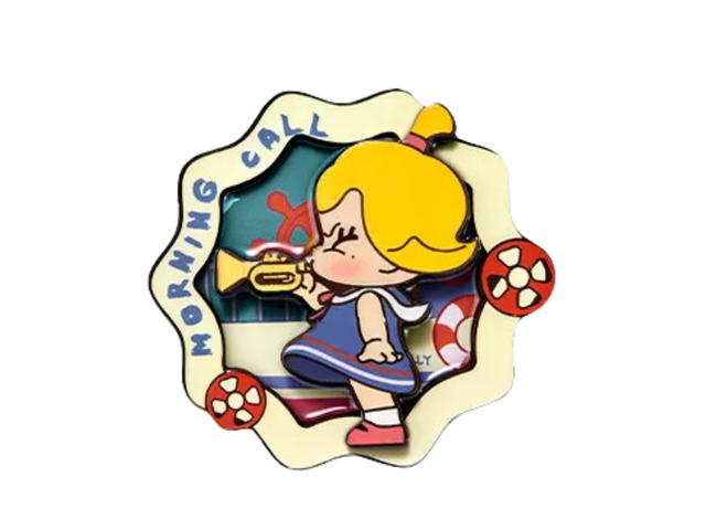 Pop Mart (เช็คการ์ด) Pop Mart Baby Molly When I was Three! Morning Call (Series-Fridge Magnet Blind Box) - view 1