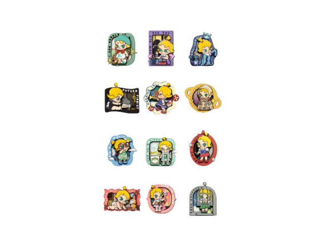 Pop Mart Pop Mart Baby Molly When I was Three! (Series-Fridge Magnet Blind Box) Single Box - view 2