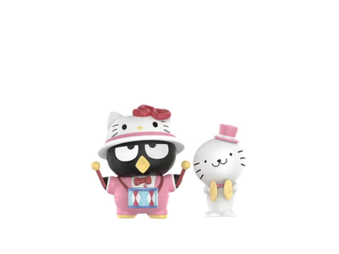 Pop Mart (เช็คการ์ด) Pop Mart Bad badtz-maru (Sanrio characters Hello Kitty 50th Anniversary Series Figures)