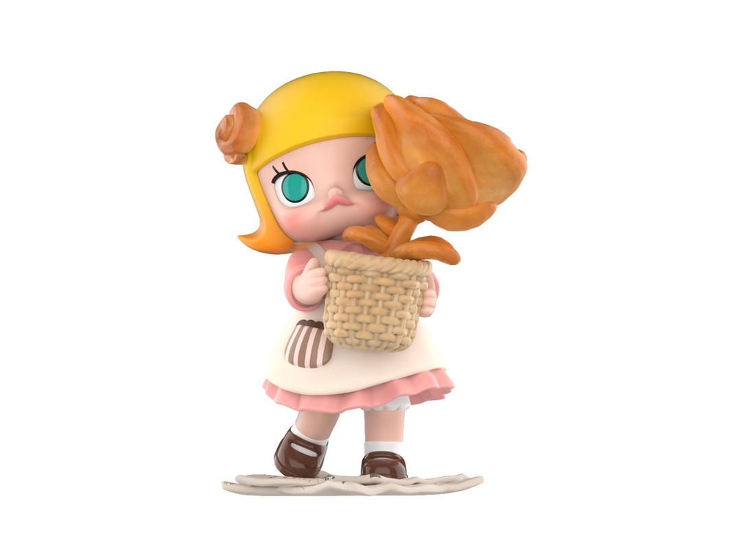 Pop Mart (เช็คการ์ด) Pop Mart Baker or Gardener (Molly Carb Lover Series Figures)