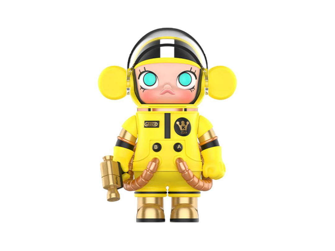Pop Mart (เช็คการ์ด) Pop Mart Banana 2017 (Mega Space Molly Series 2-A) 100%