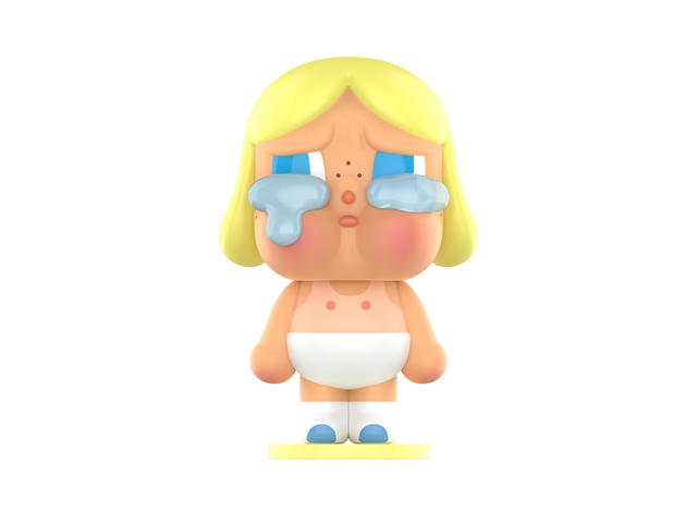 Pop Mart (เช็คการ์ด) Pop Mart BABY BLONDE (CRYBABY Crying Again Series Figures) - view 1