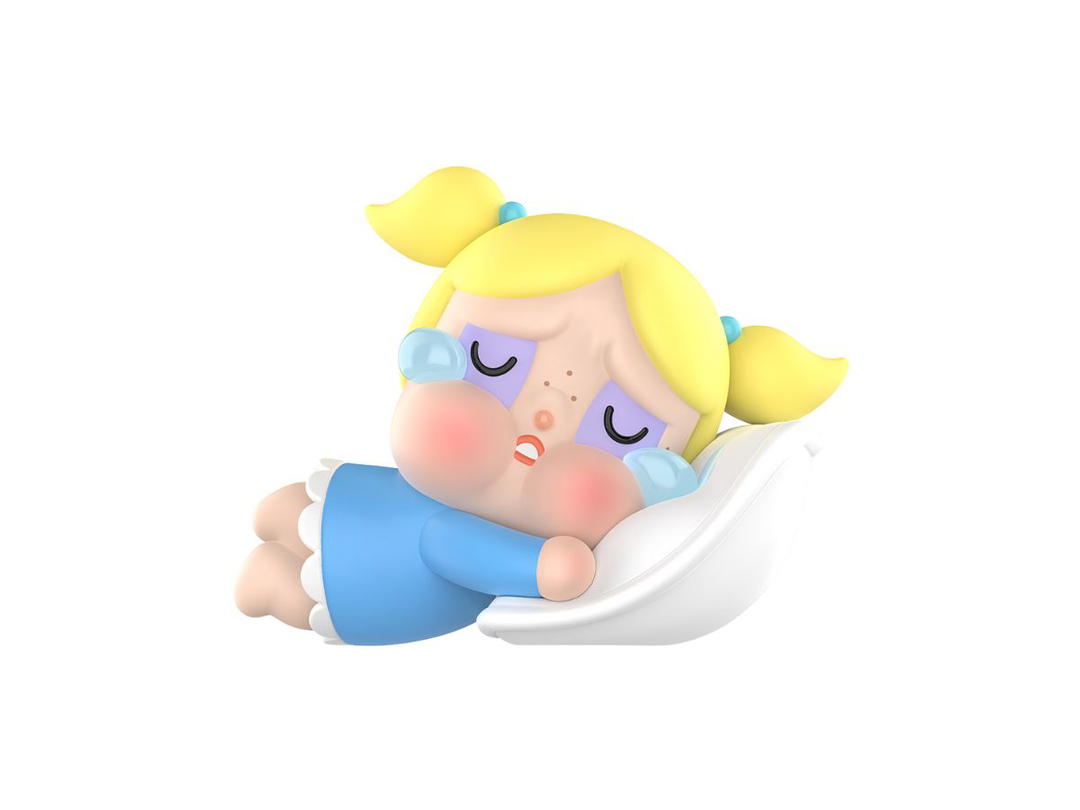 Pop Mart (เช็คการ์ด) Pop Mart Bedtime Bubbles (Crybaby X Powerpuff Girls Series Figures)