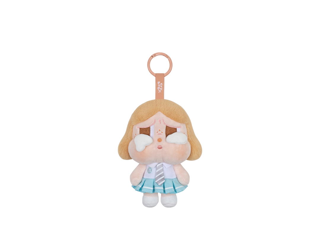 Pop Mart (เช็คการ์ด) Pop Mart Beige Blue (Crybaby Sunset Concert Series-Plush Pendant Blind Box)