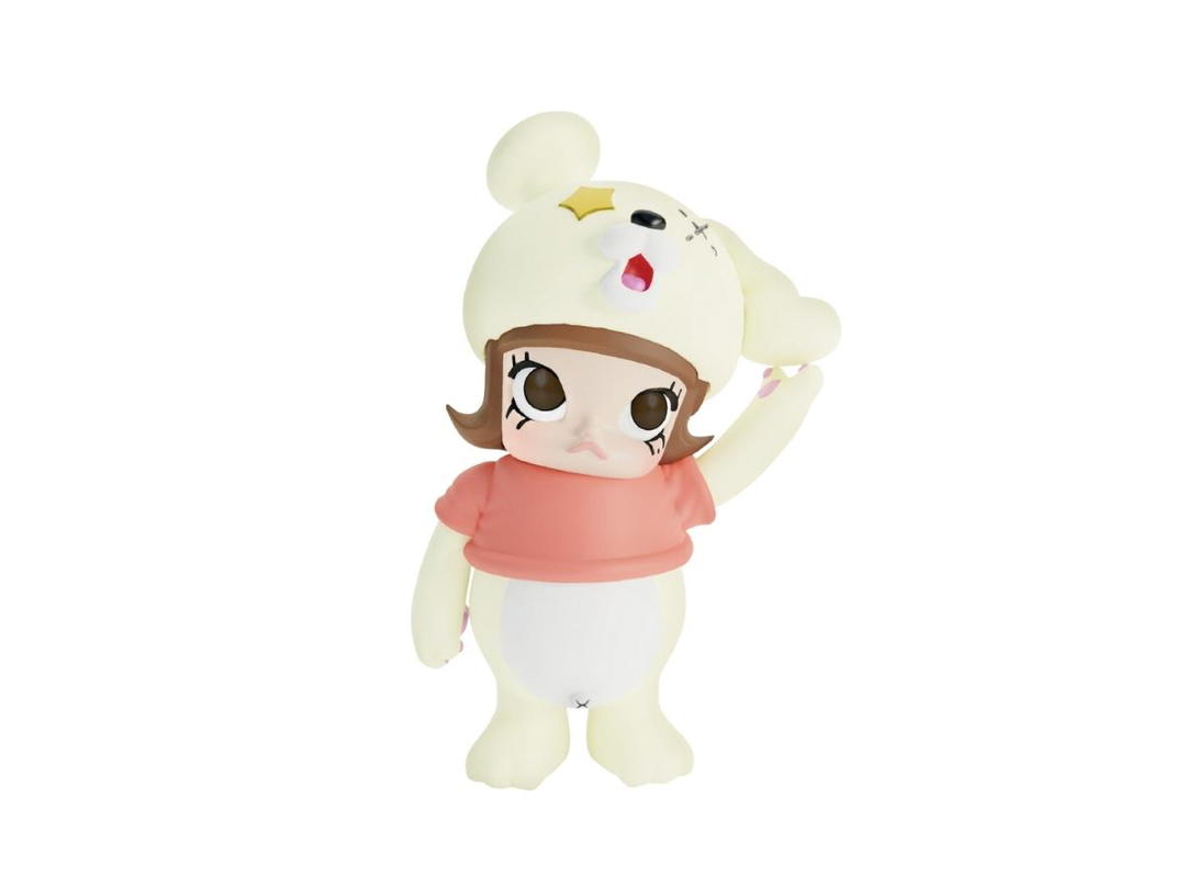 Pop Mart (เช็คการ์ด) Pop Mart Booo-Ma Molly (Molly x Instinctoy Erosion Molly Costume Series)