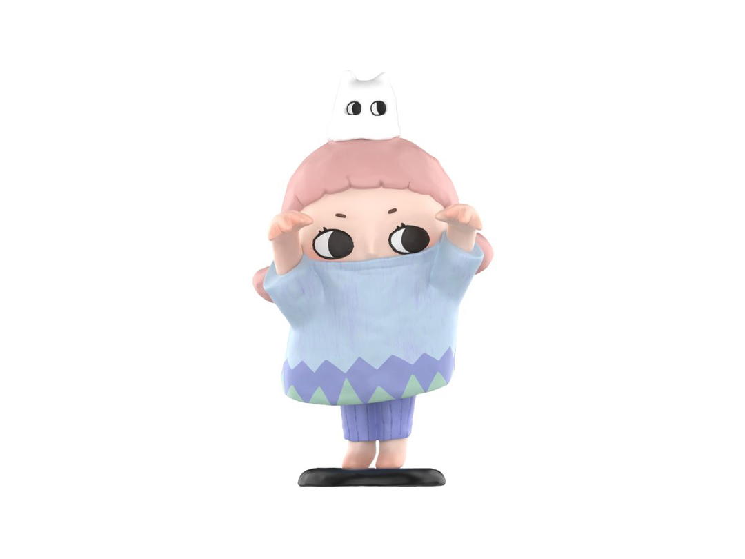 Pop Mart (เช็คการ์ด) Pop Mart Brave Together (Nyota's Fluffy Life Series Figures)
