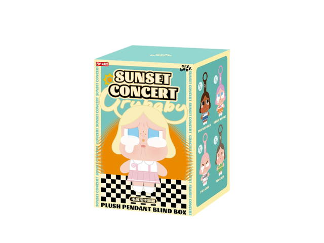 Pop Mart (เช็คการ์ด) Pop Mart Bright Orange (Crybaby Sunset Concert Series-Plush Pendant Blind Box) - view 2
