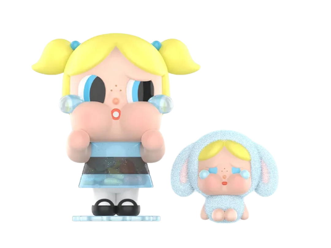 Pop Mart (เช็คการ์ด) Pop Mart Bubbles (CRYBABY x The Powerpuff Girls Figure Limited Edition)