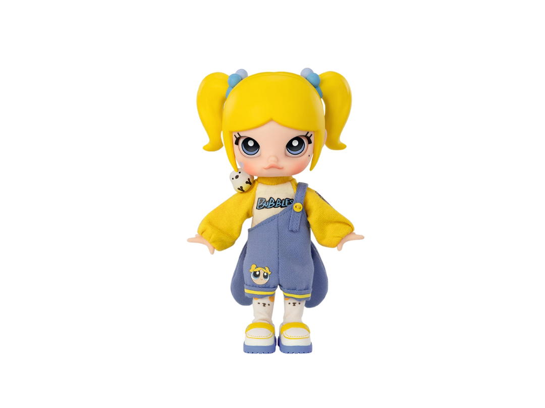 Pop Mart (เช็คการ์ด) Pop Mart Bubbles (MOLLY × The Powerpuff Girls Series Action Figure)