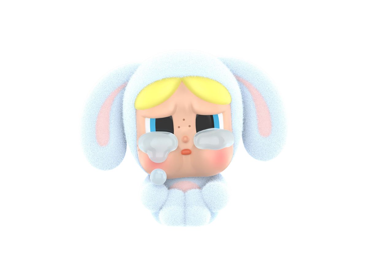 Pop Mart (เช็คการ์ด) Pop Mart Bunny Bubbles (Crybaby X Powerpuff Girls Series Figures)