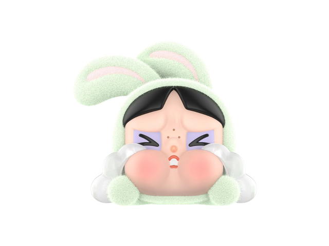Pop Mart (เช็คการ์ด) Pop Mart Bunny Buttercup (Crybaby X Powerpuff Girls Series Figures) - view 1