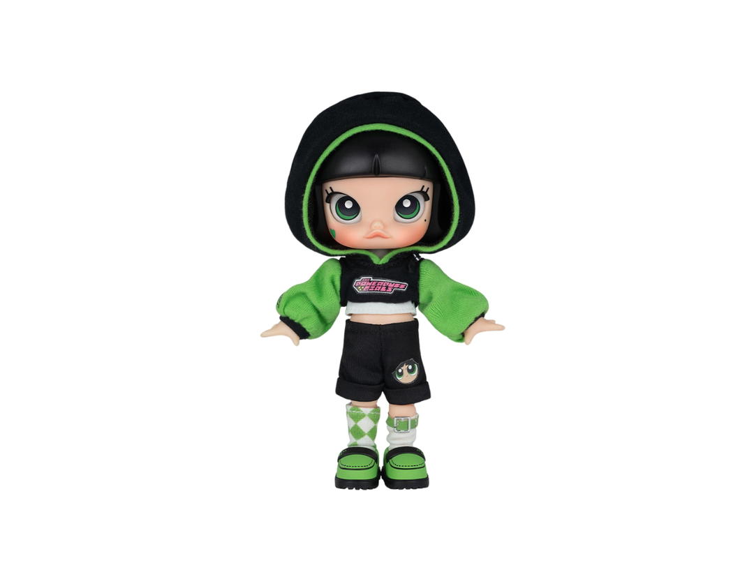Pop Mart (เช็คการ์ด) Pop Mart Buttercup (MOLLY × The Powerpuff Girls Series Action Figure)