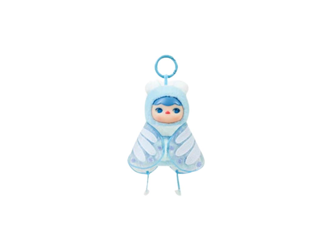 Pop Mart (เช็คการ์ด) Pop Mart PUCKY Butterfly Baby (Forest Party Series-Vinyl Plush Pendant Blind Box)