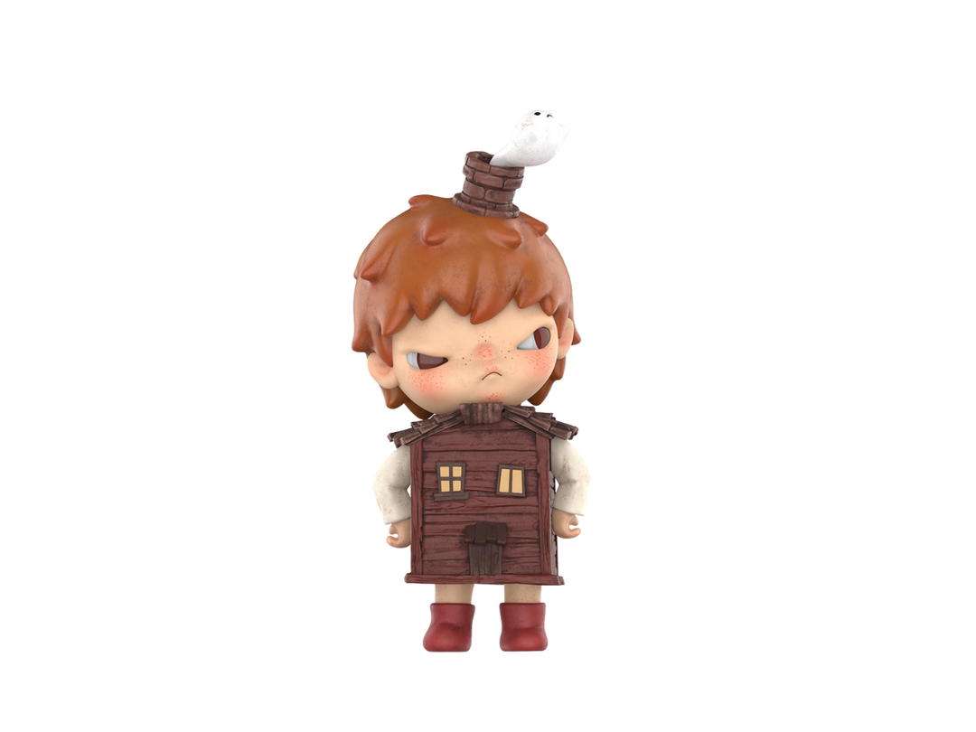 Pop Mart (เช็คการ์ด) Pop Mart Cabin (Hirono Shelter Series Figures)