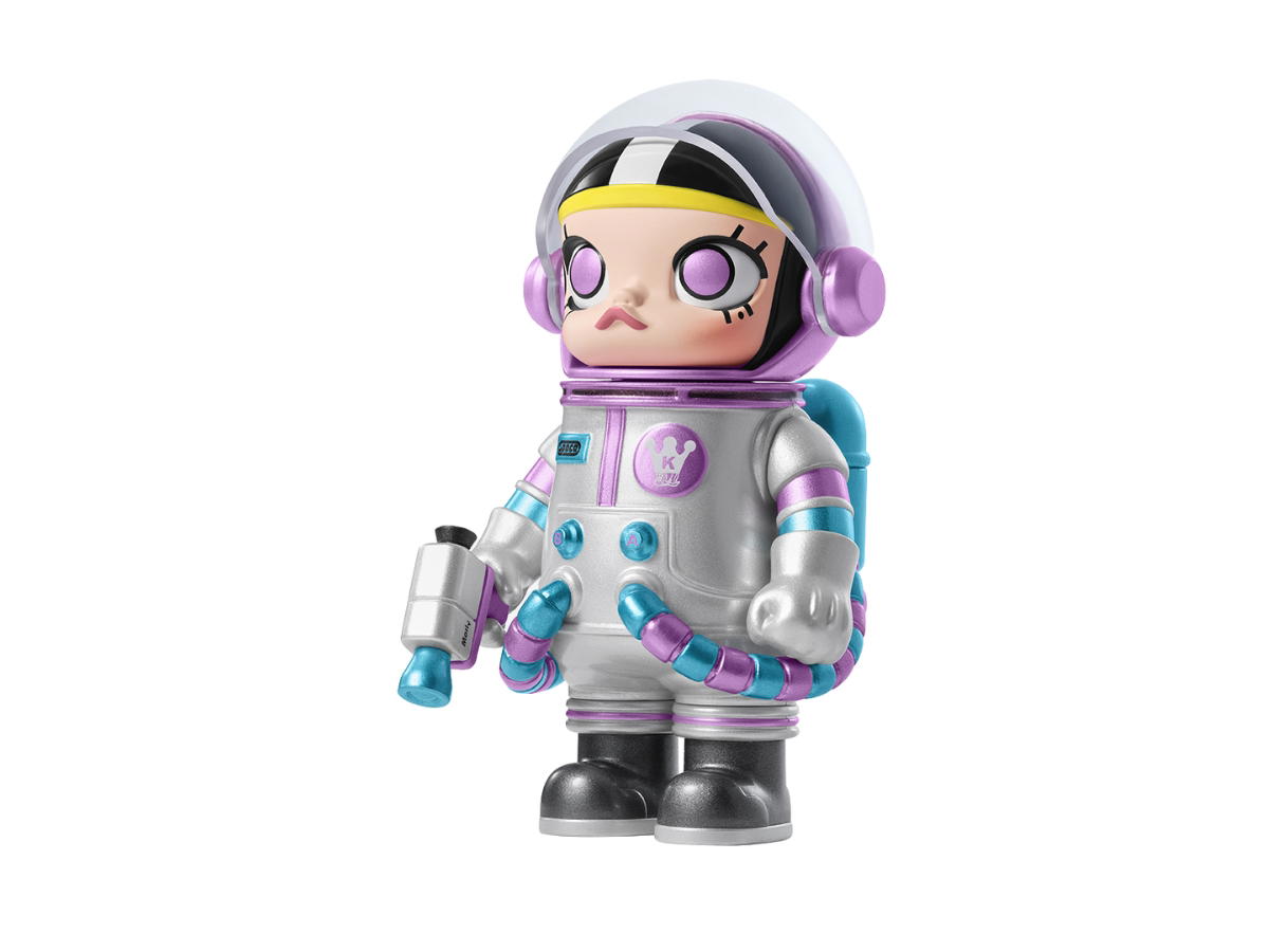 Pop Mart (เช็คการ์ด) Pop Mart Candy (Mega Space Molly 100% Blind Box Series)