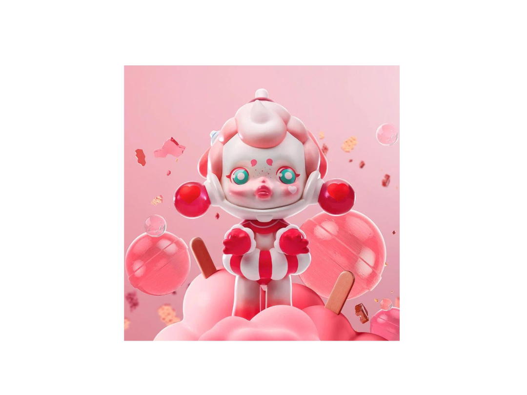 Pop Mart (เช็คการ์ด) Pop Mart Candy Thief (SKULLPANDA Candy Monster Series)