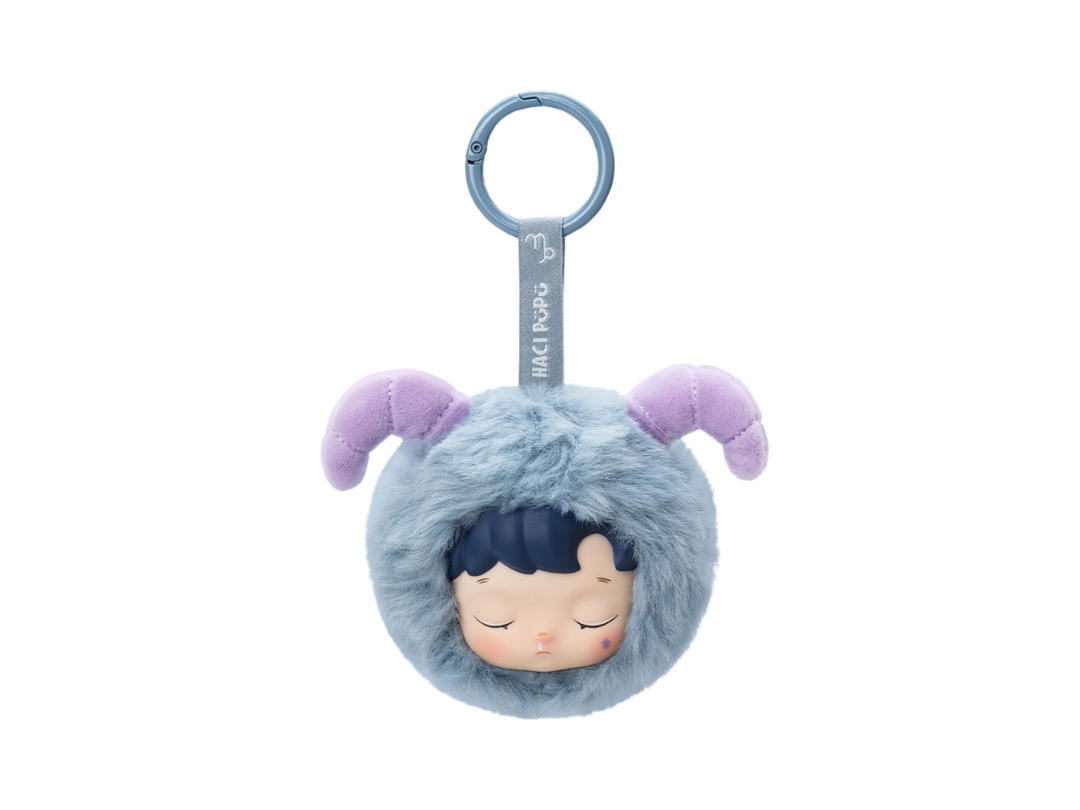 Pop Mart (เช็คการ์ด) Pop Mart Capricornus (Hacipupu The Constellation Series-Vinyl Plush Blind Box)