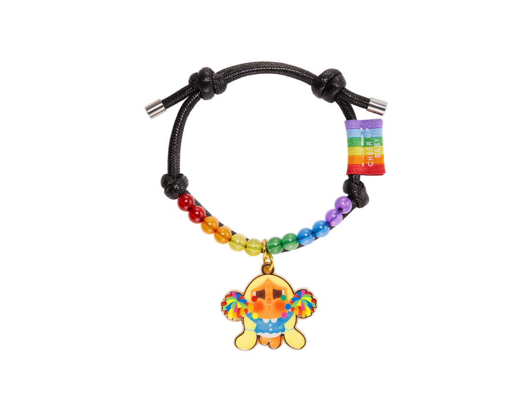 Pop Mart (เช็คการ์ด) Pop Mart Cheerleader (CRYBABY CHEER UP, BABY! SERIES-Bracelet Blind Box) Secret Edition