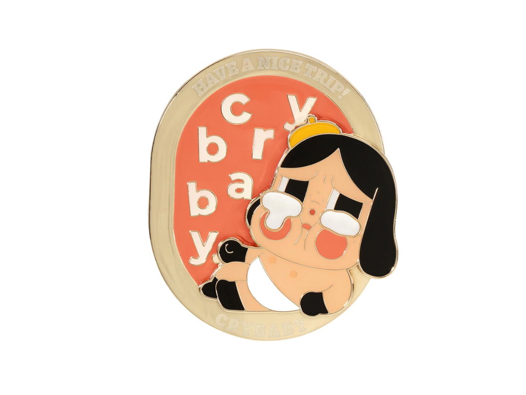 Pop Mart (เช็คการ์ด) Pop Mart Chill Baby (Crybaby Encounter Yourself Series-Vehicle Fragrance Blind Box)