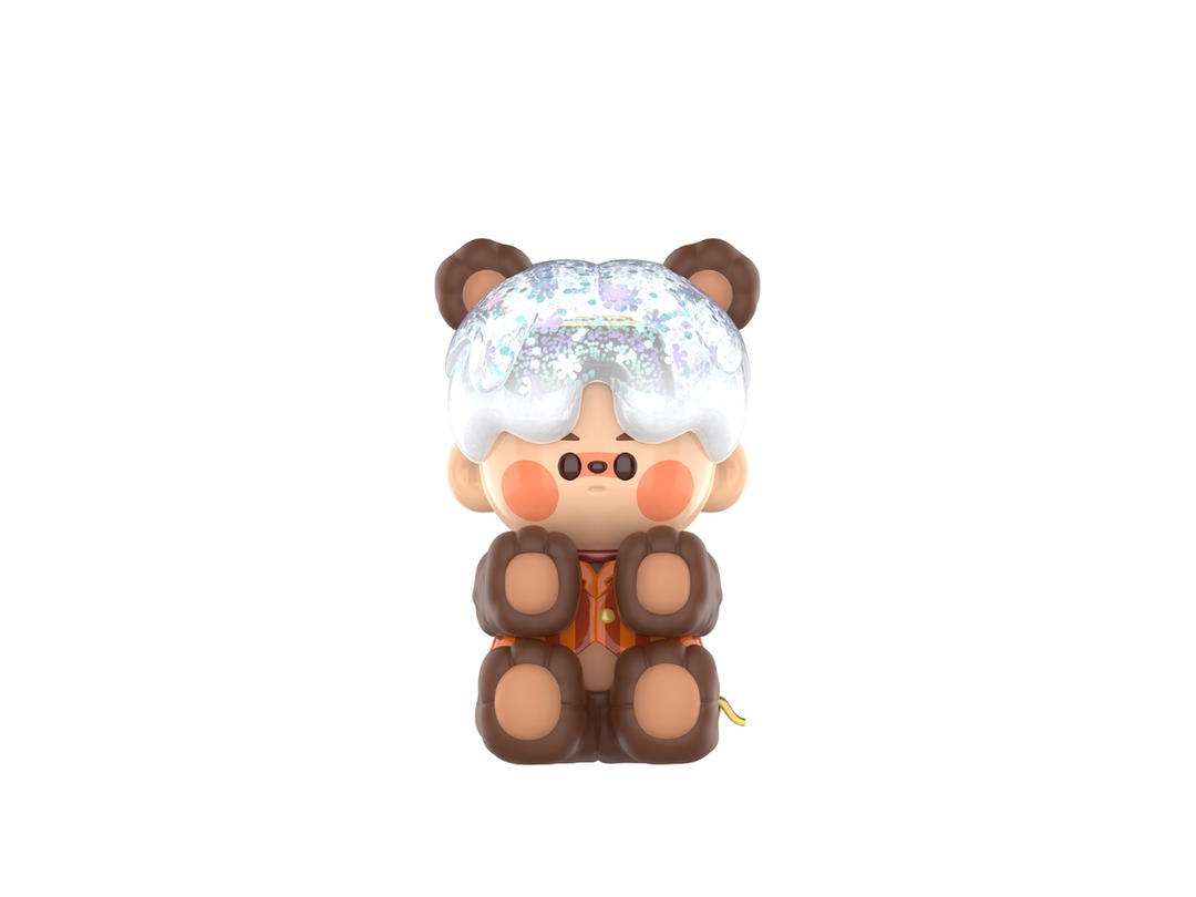 Pop Mart Pop Mart Chocolate Teddy Bear (PINO JELLY Make a Wish Series Figures)