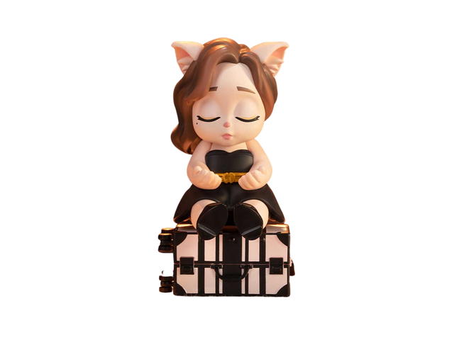 Pop Mart (เช็คการ์ด) Pop Mart chuchuCAT Didi (Coolabo Fatty Fatty Baby Series) - view 1
