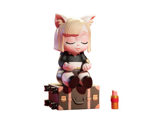 Pop Mart (เช็คการ์ด) Pop Mart chuchuCAT Yv (Coolabo Fatty Fatty Baby Series) - view 1