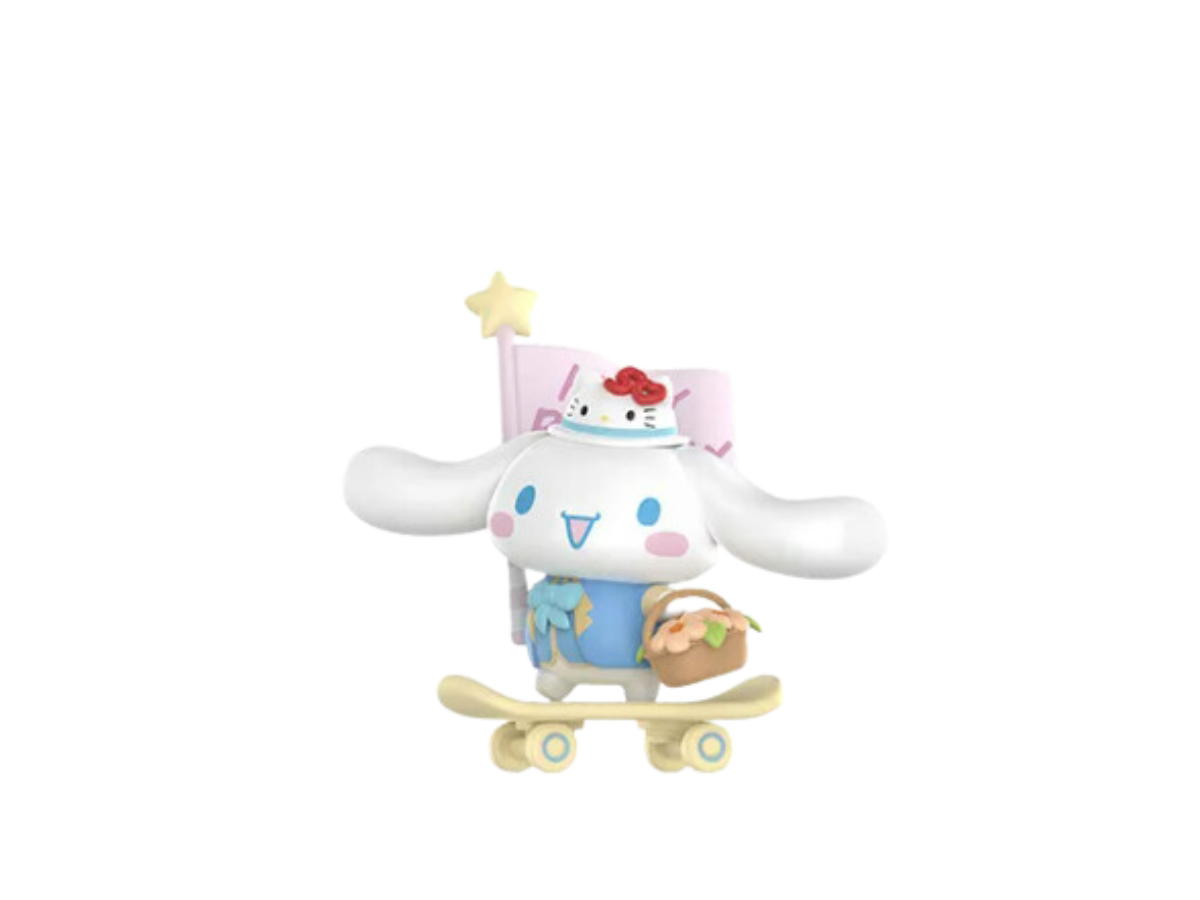 Pop Mart (เช็คการ์ด) Pop Mart Cinnamoroll (Sanrio characters Hello Kitty 50th Anniversary Series Figures)