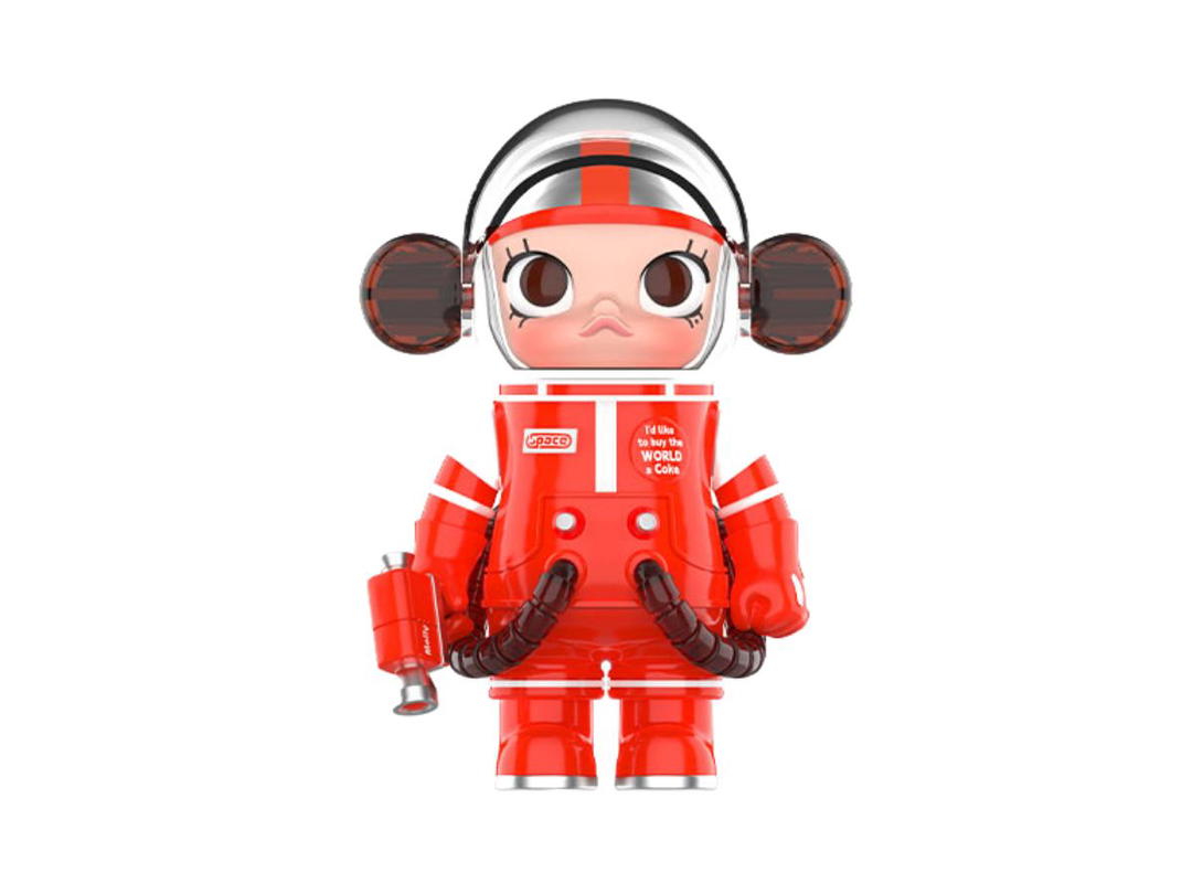 Pop Mart (เช็คการ์ด) Pop Mart Coca-Cola Classic (Mega Space Molly Series 2-A) 100%