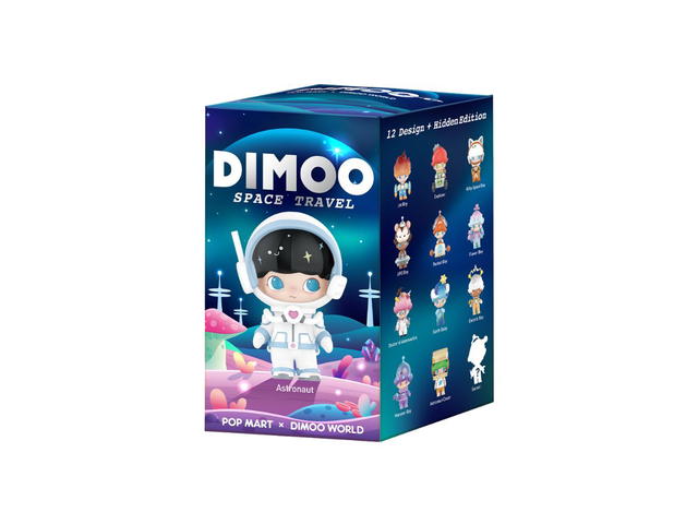 Pop Mart (เช็คการ์ด) Pop Mart Cosmic Boy (DIMOO Space Travel) Secret - view 2