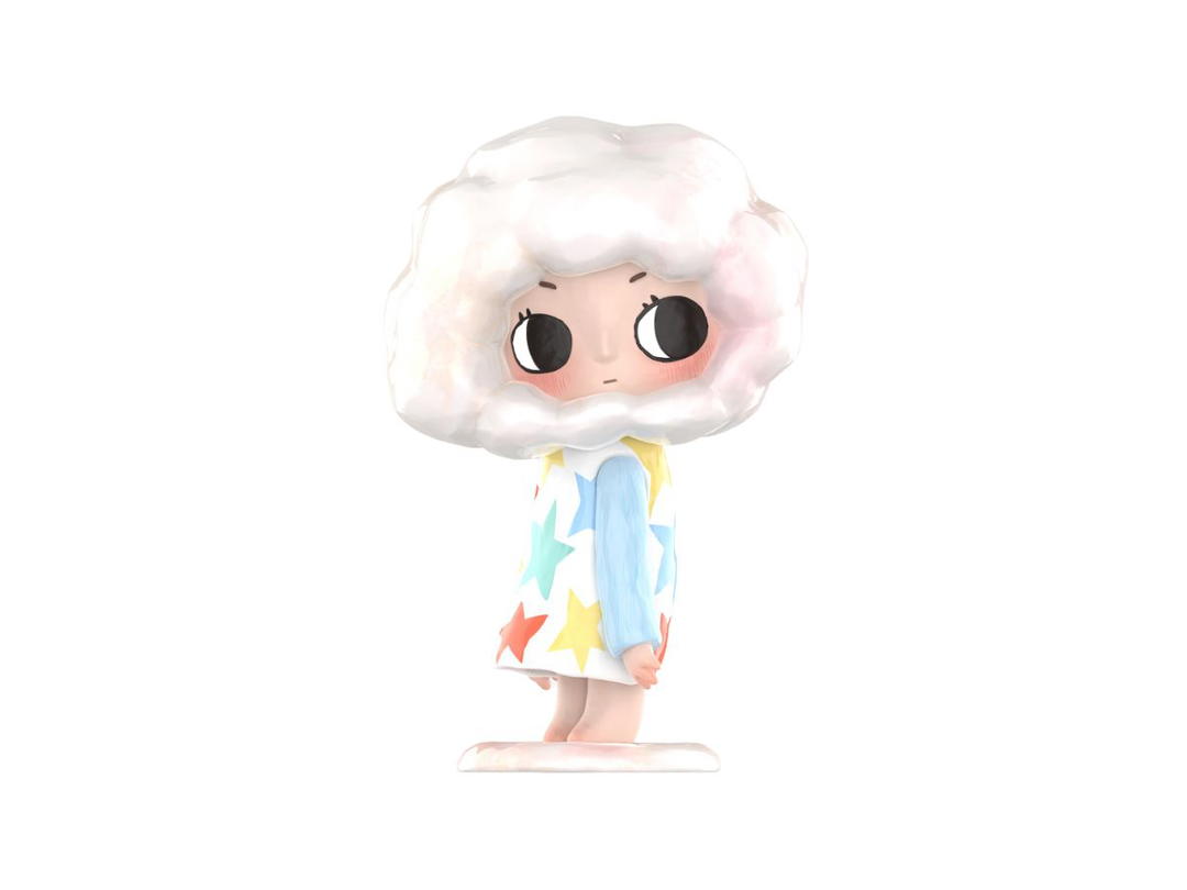 Pop Mart (เช็คการ์ด) Pop Mart Cotton Candy Daydream (Nyota's Fluffy Life Series Figures) Secret
