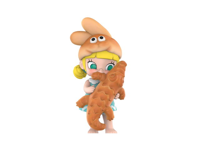 Pop Mart (เช็คการ์ด) Pop Mart Crocodile Bread (Molly Carb Lover Series Figures) - view 1